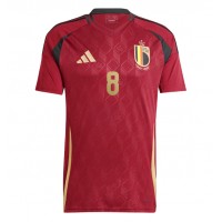 Belgicko Youri Tielemans #8 Domáci futbalový dres ME 2024 Krátky Rukáv